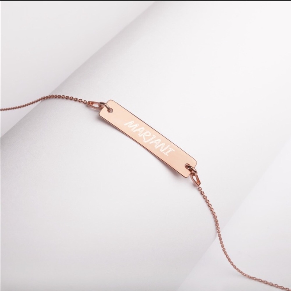 Personalized name necklaces or bracelets
